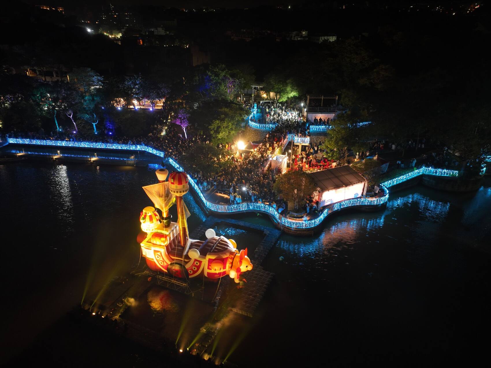 2025 新竹青草湖光影展演 — 水域地景空拍
